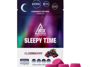 ABX Sleepy Time Gummies Elderberry Sleepy Time Hash Rosin + CBN Gummies - 100mg Indica